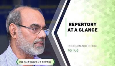 Repertory At A Glance